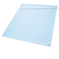 Sommerduvet Glacier in Hellblau, 160x210 cm, leichte Bettdecke mit Steppnähten, Schweizer Qualität