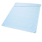 Sommerduvet Glacier in Hellblau, 160x210 cm, leichte Bettdecke mit Steppnähten, Schweizer Qualität