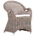 Rattansessel Spy von Gutmann - Hochwertiger Gartensessel aus Rattan in Naturoptik
