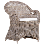 Rattansessel Spy von Gutmann - Hochwertiger Gartensessel aus Rattan in Naturoptik