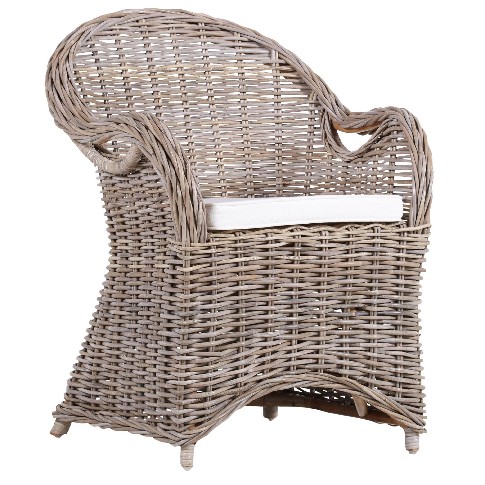 Rattansessel Spy von Gutmann - Hochwertiger Gartensessel aus Rattan in Naturoptik