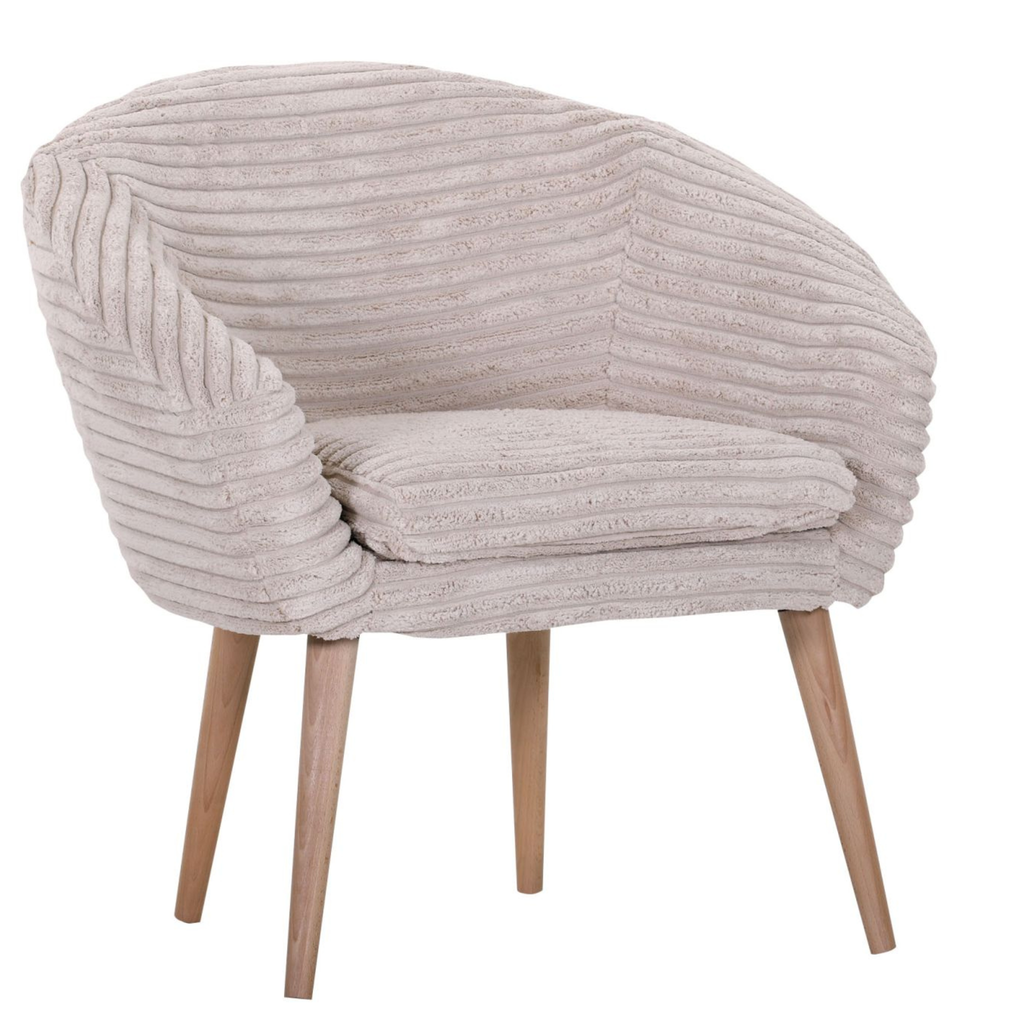 Fauteuil en corde beige