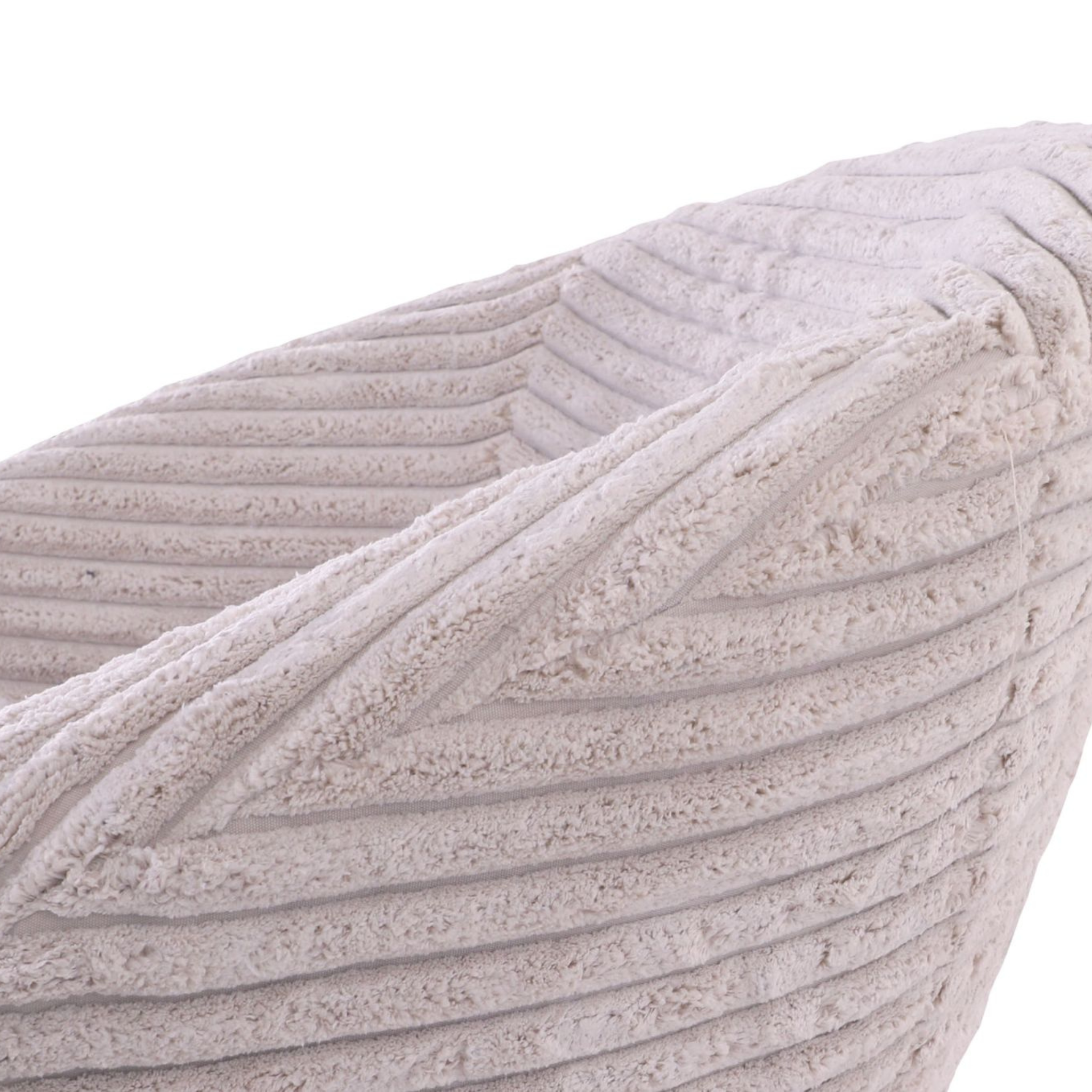 Fauteuil en corde beige