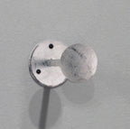 HAKU Möbel Garderobenhaken aus Metall in Weiss