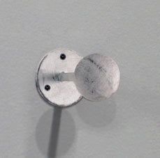 HAKU Möbel Garderobenhaken aus Metall in Weiss