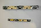 HAKU Möbel Garderobenleiste aus Metall in Schwarz B 75-115 cm H 11 cm, 115 x 6 cm, H 11 cm