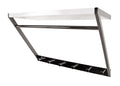 HAKU Möbel Wandgarderobe aus Metall in Anthrazit 60 x 29 x 40 cm