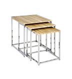 HAKU Möbel Beistelltisch aus MDF in Braun