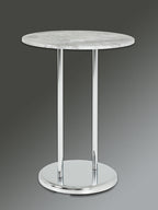 HAKU Möbel Beistelltisch aus MDF in Grau 40 x 55 cm