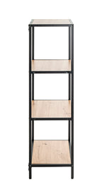 HAKU Möbel Regal aus MDF kratzbeständig in Braun 64 x 35 x 129 cm