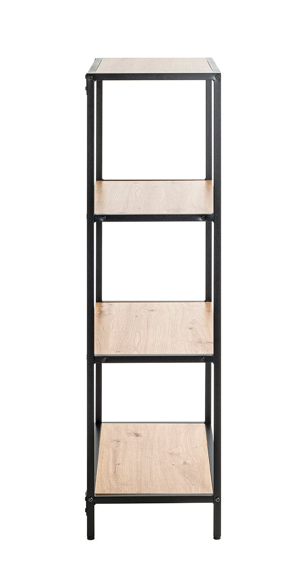 HAKU Möbel Regal aus MDF kratzbeständig in Braun 64 x 35 x 129 cm