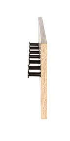 HAKU Möbel Wandgarderobe aus MDF kratzbeständig in Braun 80 x 5 x 20 cm in Eiche, Schwarz (Eiche hell)