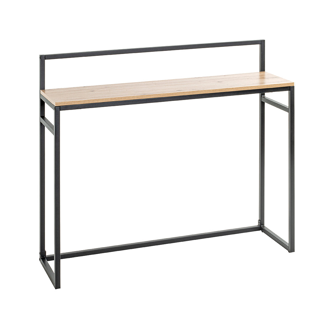 HAKU Möbel Konsole aus MDF kratzbeständig in Braun 100 x 30 x 89 cm