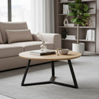 HAKU Möbel Couchtisch aus MDF Schweizer Kante in Braun