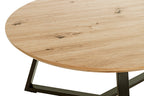 HAKU Möbel Couchtisch aus MDF Schweizer Kante in Braun