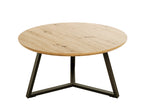 HAKU Möbel Couchtisch aus MDF Schweizer Kante in Braun