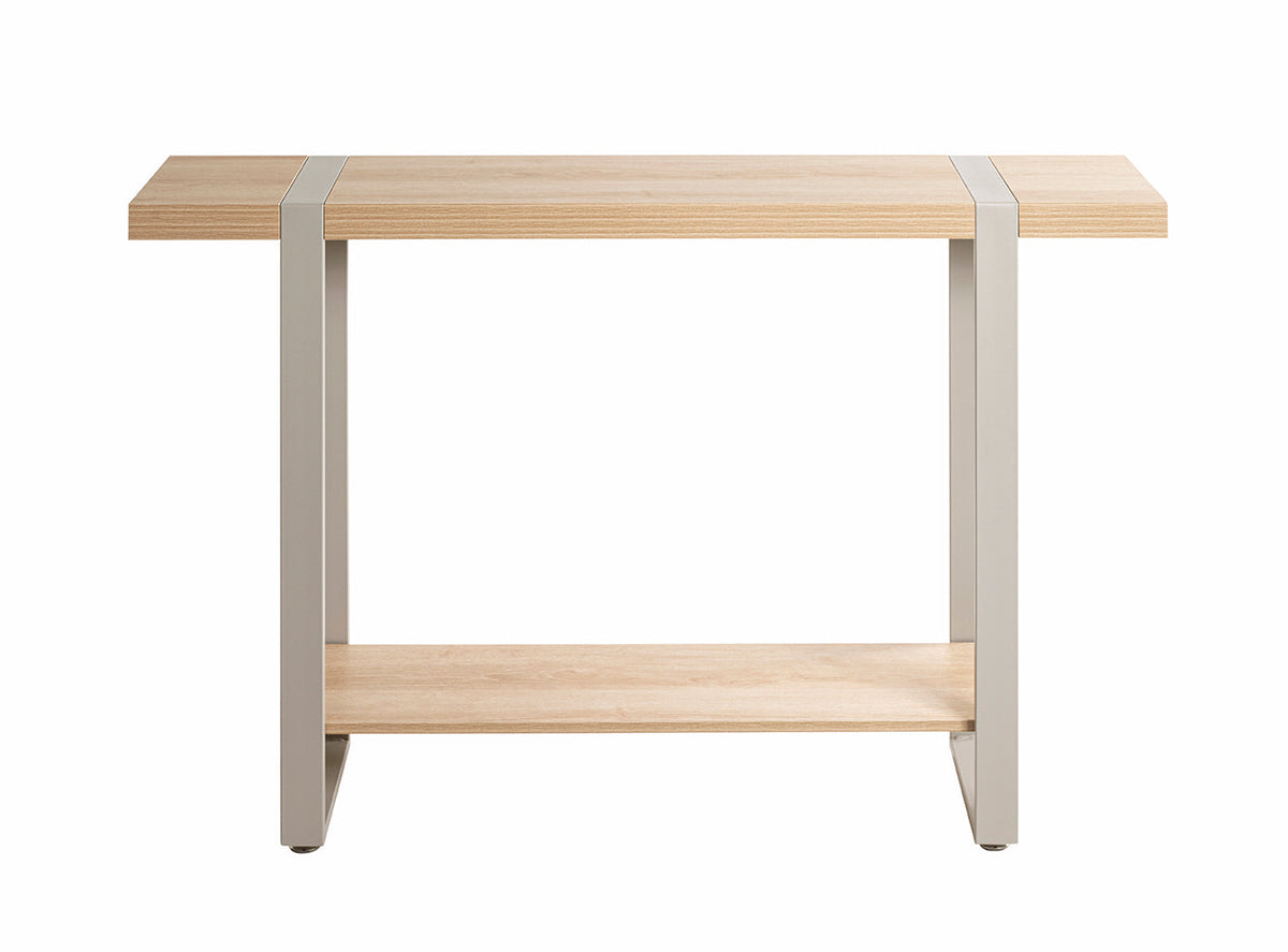 HAKU Möbel Konsole aus Holzwerkstoff Füsse höhenverstellbar in Braun