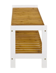 HAKU Möbel Schuhregal aus Bambus in Braun, 70 x 26 cm, H 34 cm