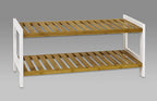 HAKU Möbel Schuhregal aus Bambus in Braun, 70 x 26 cm, H 34 cm