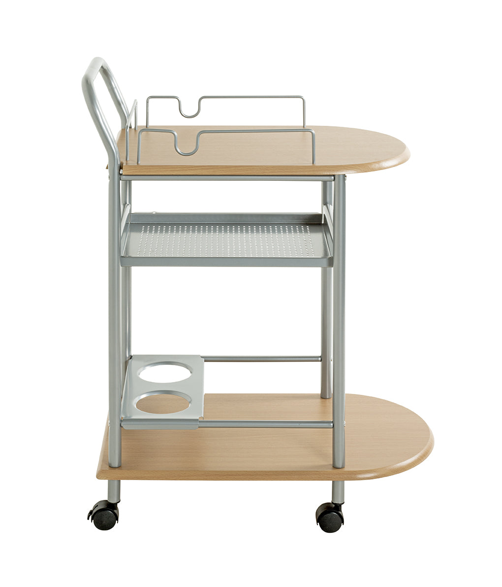 HAKU Möbel Servierwagen aus MDF in Braun