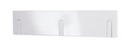 HAKU Möbel Garderobenleiste aus MDF B 44-82 cm H 10 cm, 44 x 2 cm, H 10 cm in Weiss