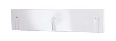 HAKU Möbel Garderobenleiste aus MDF B 44-82 cm H 10 cm, 44 x 2 cm, H 10 cm in Weiss