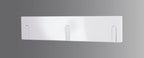 HAKU Möbel Garderobenleiste aus MDF B 44-82 cm H 10 cm, 44 x 2 cm, H 10 cm in Weiss