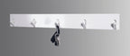HAKU Möbel Garderobenleiste aus MDF B 44-82 cm H 10 cm, 82 x 2 cm, H 10 cm in Weiss