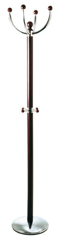 HAKU Möbel Garderobenständer aus Massivholz in Braun 35 x 175 cm