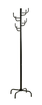 HAKU Möbel Garderobenständer aus Metall 37 x 180 cm in Schwarz