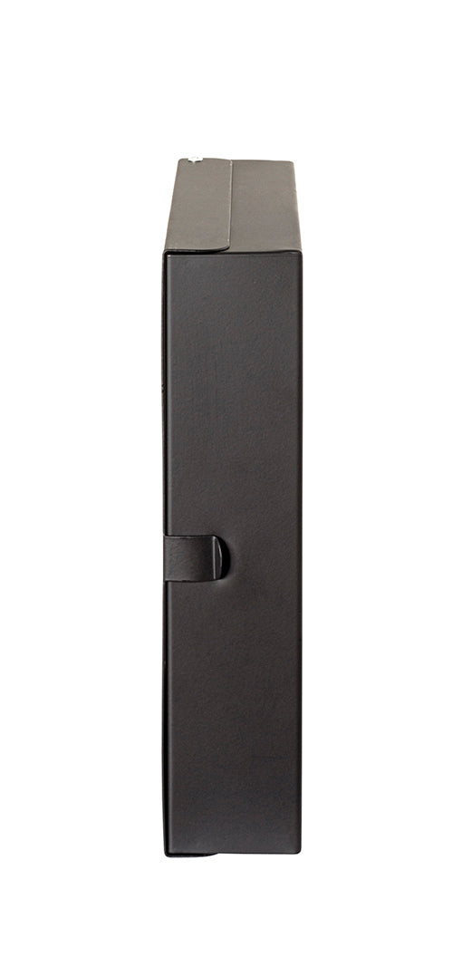 HAKU Möbel Schlüsselkasten aus Metall Motiv Schriftzug in Schwarz