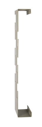 HAKU Möbel Wandgarderobe aus Metall 15 x 8 x 60 cm in Grün (Schilfgrün)