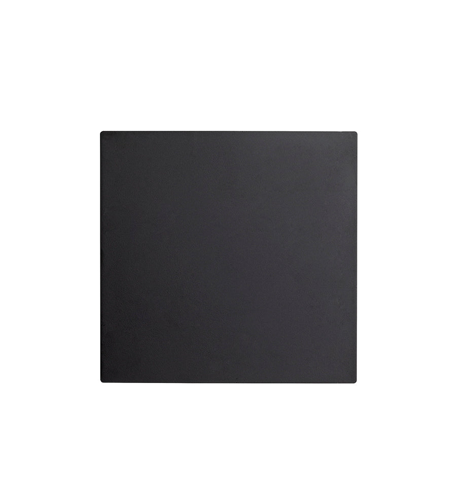 HAKU Möbel Schlüsselkasten aus Metall 30 x 4 x 30 cm in Schwarz
