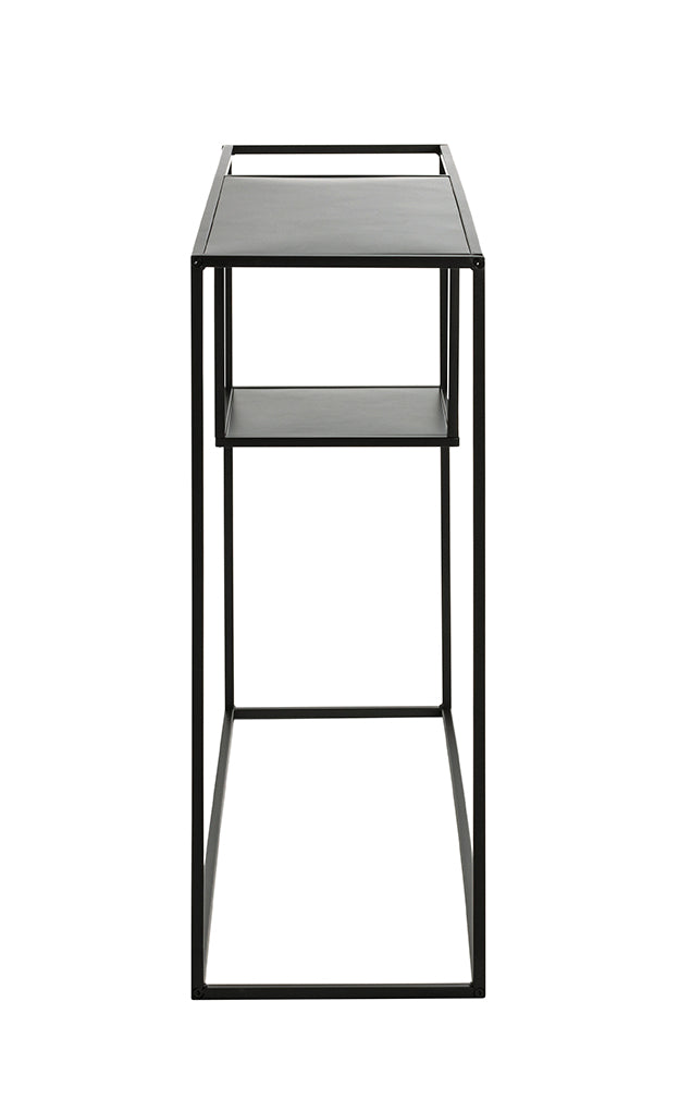 HAKU Möbel Konsole aus Metall in Schwarz