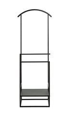 HAKU Möbel Herrendiener aus Metall in Schwarz 47 x 26 x 128 cm
