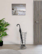 HAKU Möbel Schirmständer aus Metall in Anthrazit 27 x 65 cm