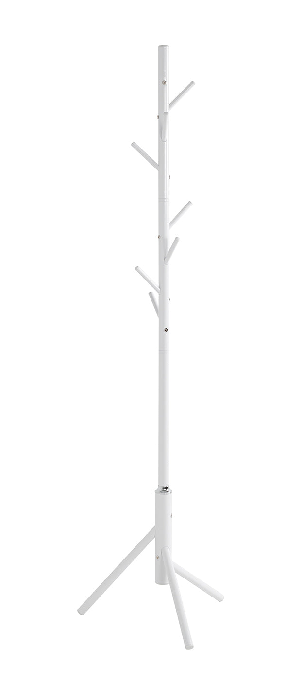 HAKU Möbel Garderobenständer aus Metall 48 x 173 cm in Weiss
