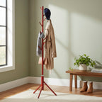 HAKU Möbel Garderobenständer aus Metall 48 x 173 cm in Rot