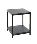 HAKU Möbel Beistelltisch aus MDF in Schwarz