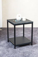 HAKU Möbel Beistelltisch aus MDF in Schwarz