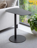 HAKU Möbel Beistelltisch aus Metall massiv 53 x 38 x 60 cm in Schwarz