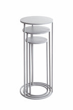 HAKU Möbel Blumensäule aus Metall in Grau