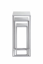 HAKU Möbel Blumensäule aus Metall in Grau