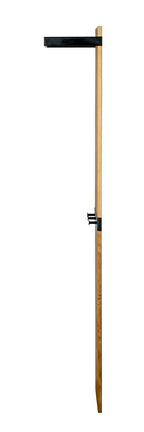 HAKU Möbel Wandgarderobe aus Massivholz in Braun 35 x 25 x 175 cm