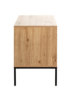 HAKU Möbel Konsole aus MDF kratzbeständig in Braun 55 x 42 x 60 cm