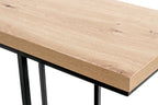 HAKU Möbel Beistelltisch aus MDF kratzunempfindlich in Braun 30 x 50 x 60 cm