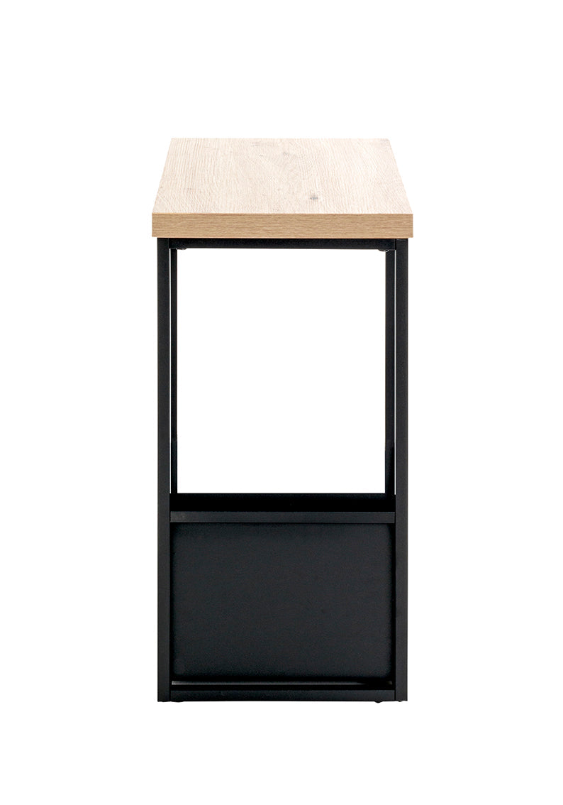 HAKU Möbel Beistelltisch aus MDF kratzunempfindlich in Braun 30 x 50 x 60 cm