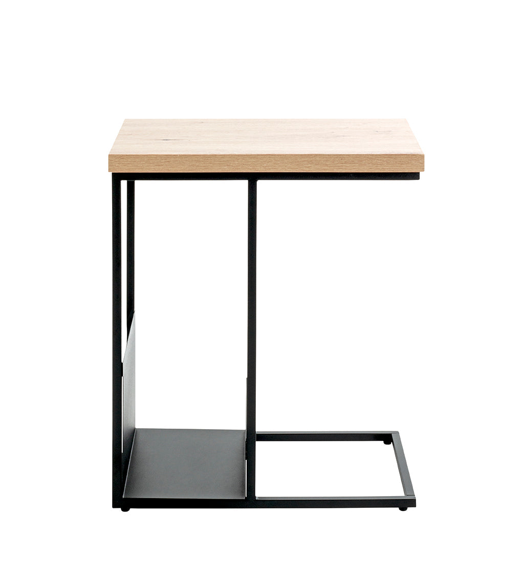 HAKU Möbel Beistelltisch aus MDF kratzunempfindlich in Braun 30 x 50 x 60 cm