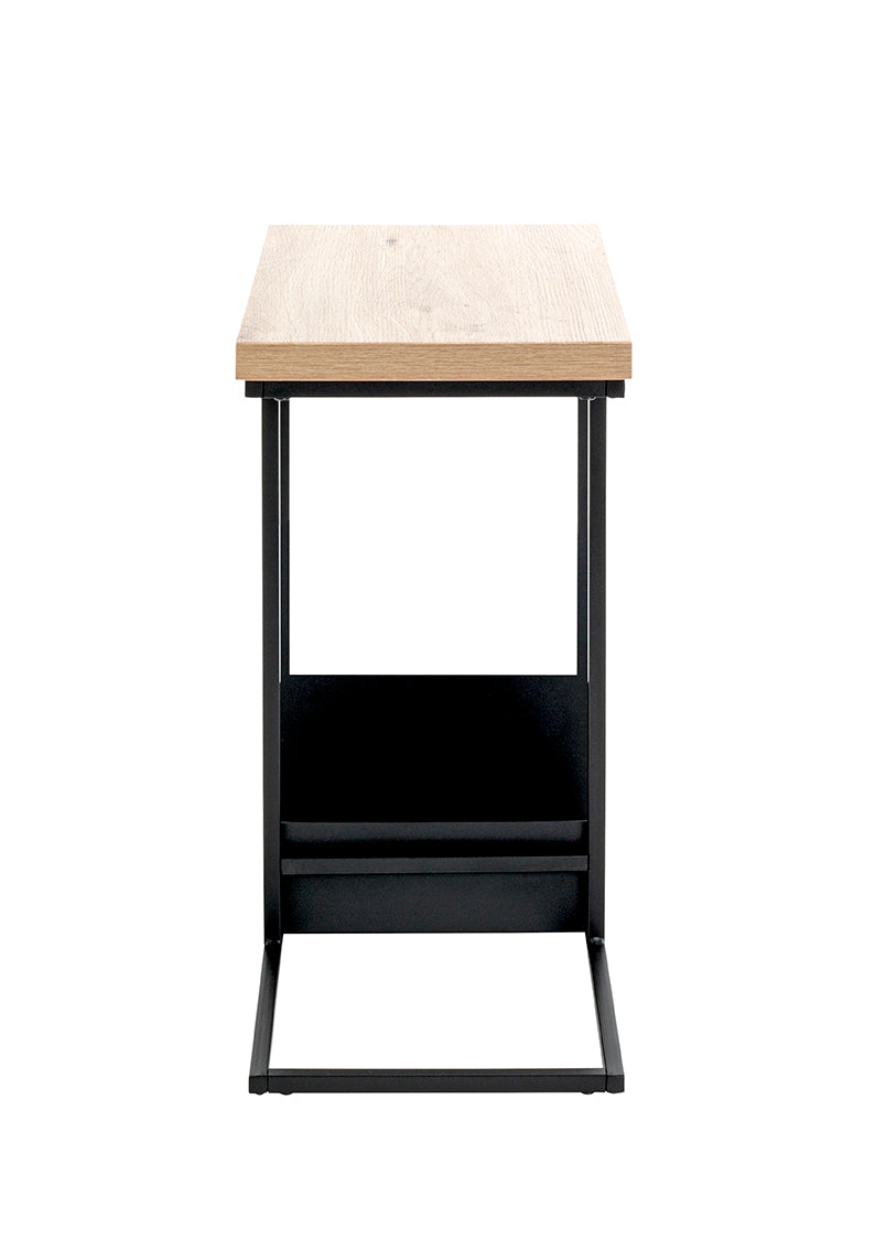 HAKU Möbel Beistelltisch aus MDF kratzunempfindlich in Braun 30 x 50 x 60 cm