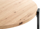 HAKU Möbel Couchtisch aus MDF kratzunempfindlich in Braun 75 x 42 cm